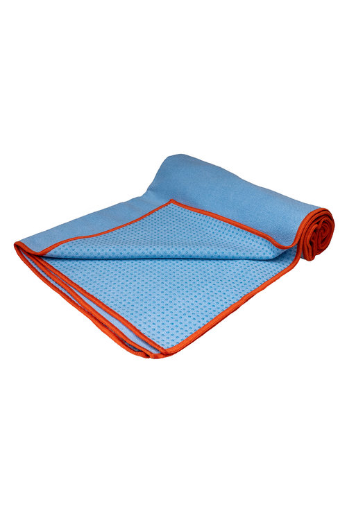 Yoga GRIP handdoek  - blauw REVIVE Performance Lifestyle Yoga GRIP handdoek  - blauw