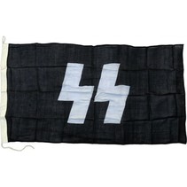 coton drapeau Schutzstaffel (SS Waffen)