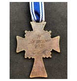 Cross of Honour of the German Mother bronse