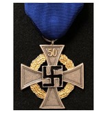 50 jaar loyale dienst medaille