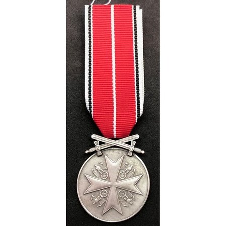 Duitse dienst medaille met zwaarden