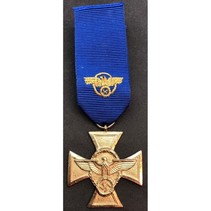 Nazi polizei 25 year service medal 1ᵉ Klasse