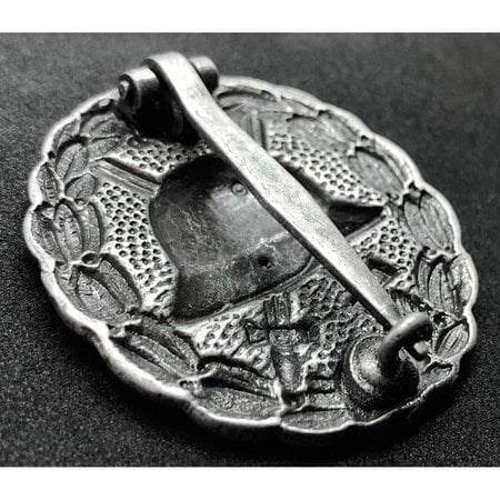 Infanterie verwonding WO1 badge zilver
