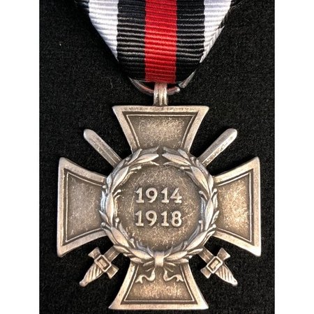 Hindenburg cross medal silver