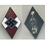 Hitlerjugend badge rood