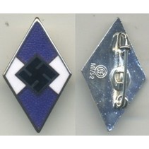 Hitlerjugend badge blauw