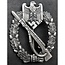 Infantry assault badge silver