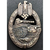 Panzer divisie badge brons