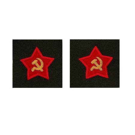 patches manches d'officier soviétique