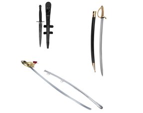 Ornamental Daggers & Sabres