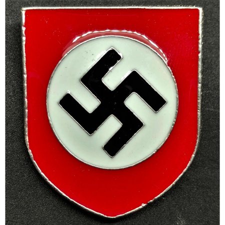 NSDAP metalen helm badge