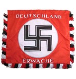 Deutschland Erwache hand sewn banner