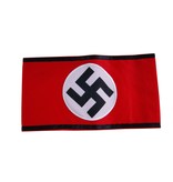 SS Nazi armband  katoen