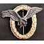 Luftwaffe piloot badge goud zonder swastika