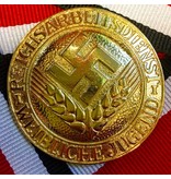 Reichsarbeitdienst RAD badge goud