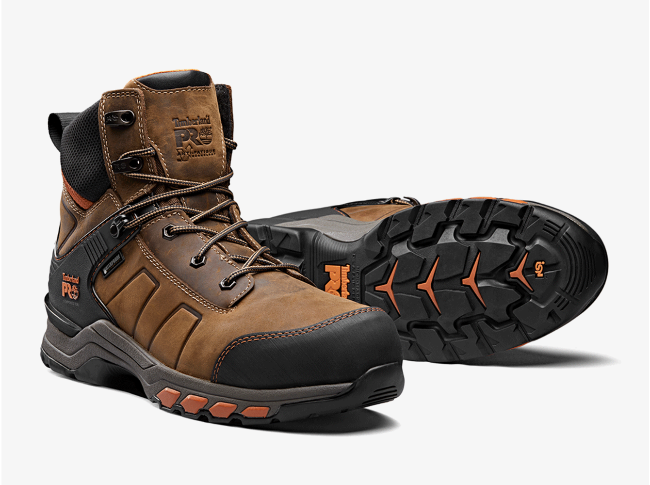 Timberland PRO® Hypercharge Brown-Orange S3