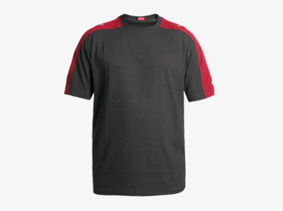 Engel Galaxy T-Shirt 9810-141 Antraciet/Rood