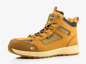 Buckbootz Buckbootz BAZHY Tradez Honey Sneaker Middelhoog Honey S1P