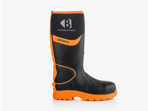 Buckbootz Buckbootz BBZ8000BKOR Neopreen Laars Zwart/Oranje S5