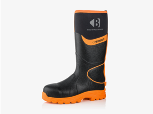 Buckbootz Buckbootz BBZ8000BKOR Neopreen Laars Zwart/Oranje S5