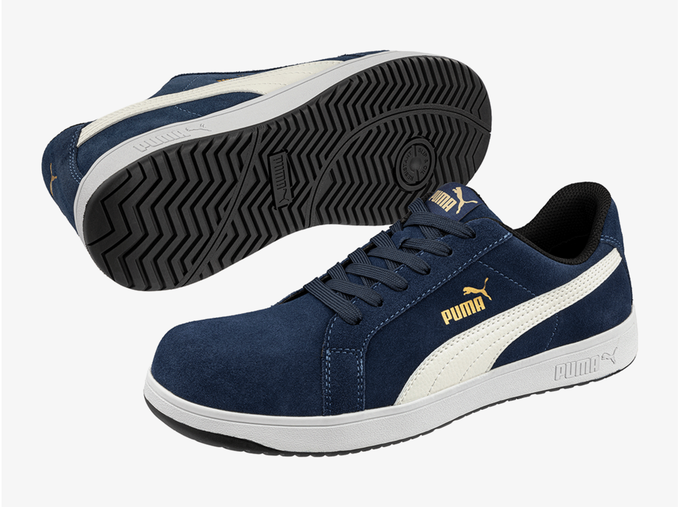 Puma 64.002.0 Iconic Suede Navy Low S1PL