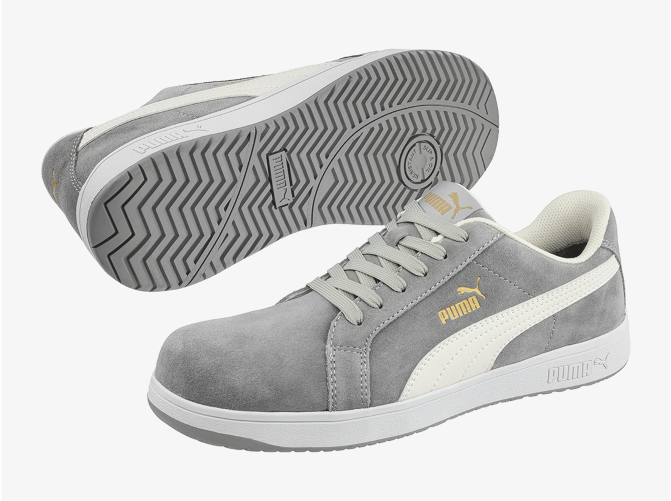 Puma 64.003.0 Iconic Suede Grey Low S1PL