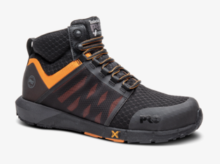 Timberland PRO® Radius Mid Black Orange S1P