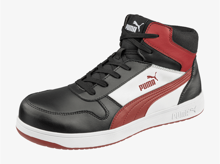 Puma Puma 63.005.0 Frontcourt Black White Red Mid S3L