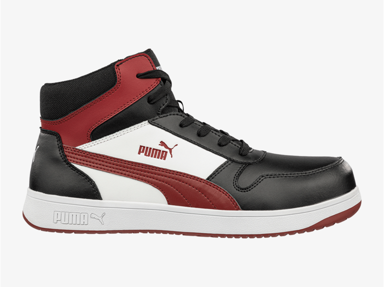 Puma Puma 63.005.0 Frontcourt Black White Red Mid S3L