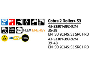 Sievi Sievi Cobra 2 Roller+ S3