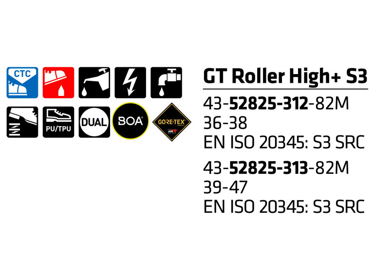 Sievi Sievi GT Roller High+ S3