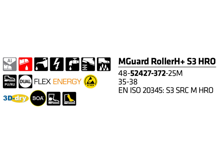 Sievi Sievi MGuard RollerH XL+ S3