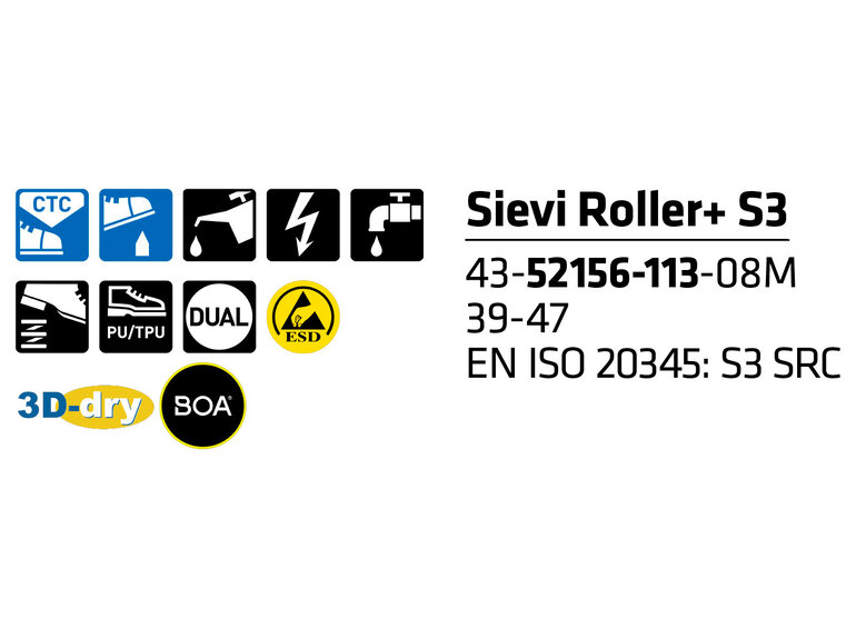 Sievi Sievi Sievi Roller+ S3