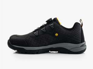Buckbootz Buckbootz WEELZ Tradez Sneaker Laag Zwart S1PS