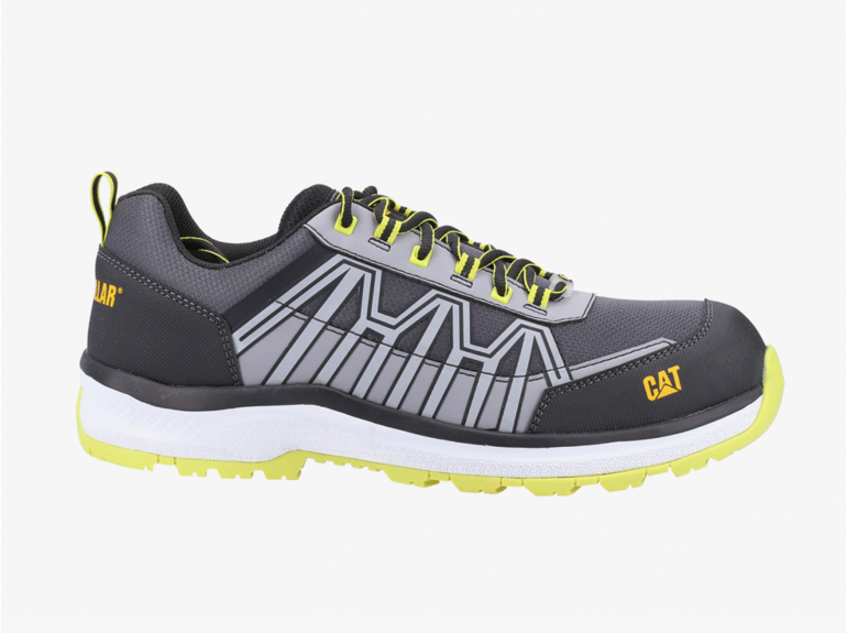 CAT: Caterpillar werkschoenen CAT Charge Black Limegreen S3