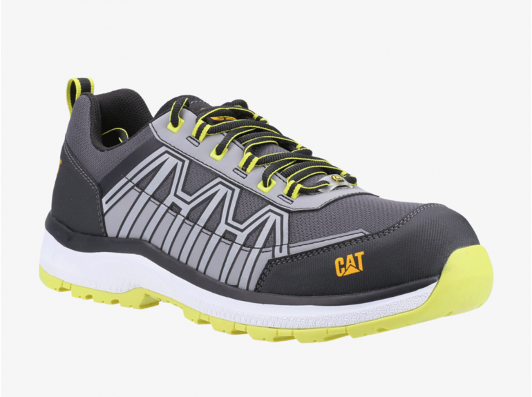 CAT: Caterpillar werkschoenen CAT Charge Black Limegreen S3