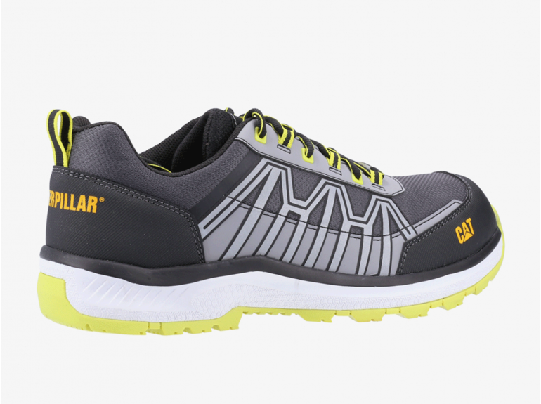 CAT: Caterpillar werkschoenen CAT Charge Black Limegreen S3
