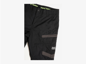 Hard Yakka Hard Yakka Raptor Cuffed Pant Black
