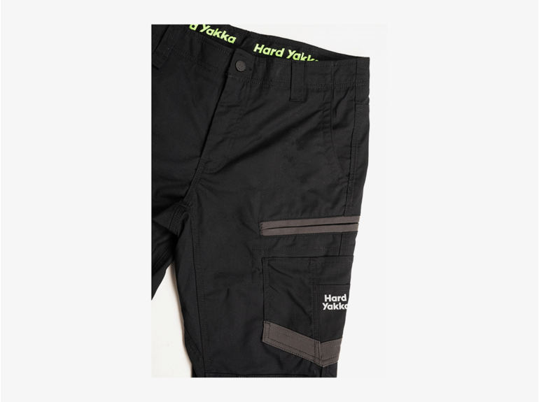 Hard Yakka Hard Yakka Raptor Cuffed Pant Black