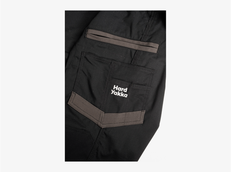 Hard Yakka Hard Yakka Raptor Cuffed Pant Black