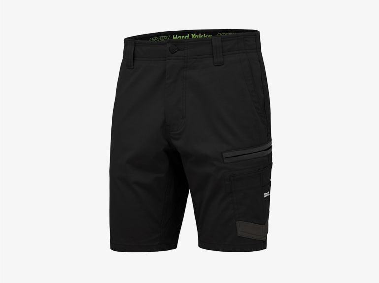Hard Yakka Hard Yakka Raptor Active Mid-Short Black