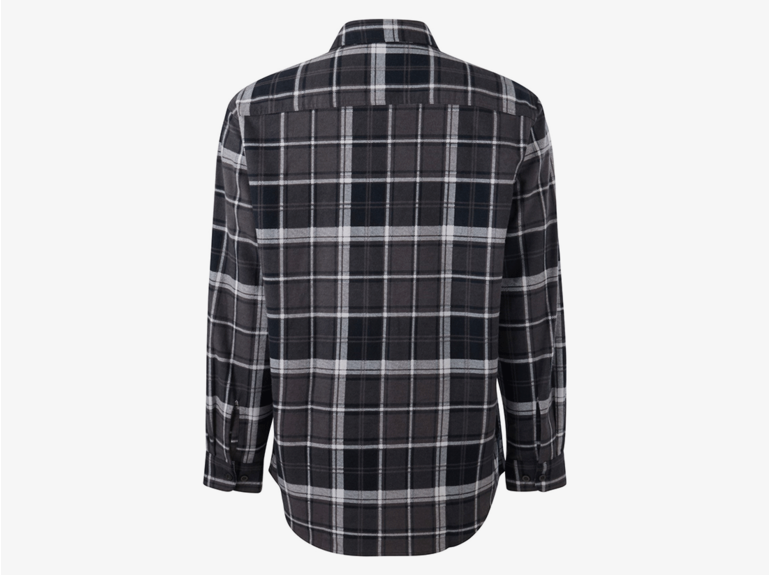 Hard Yakka Hard Yakka Core LS Check Flannel Shirt Charcoal