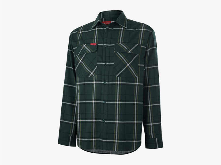 Hard Yakka Hard Yakka Core LS Check Flannel Shirt Green