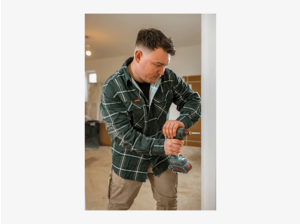 Hard Yakka Hard Yakka Core LS Check Flannel Shirt Green