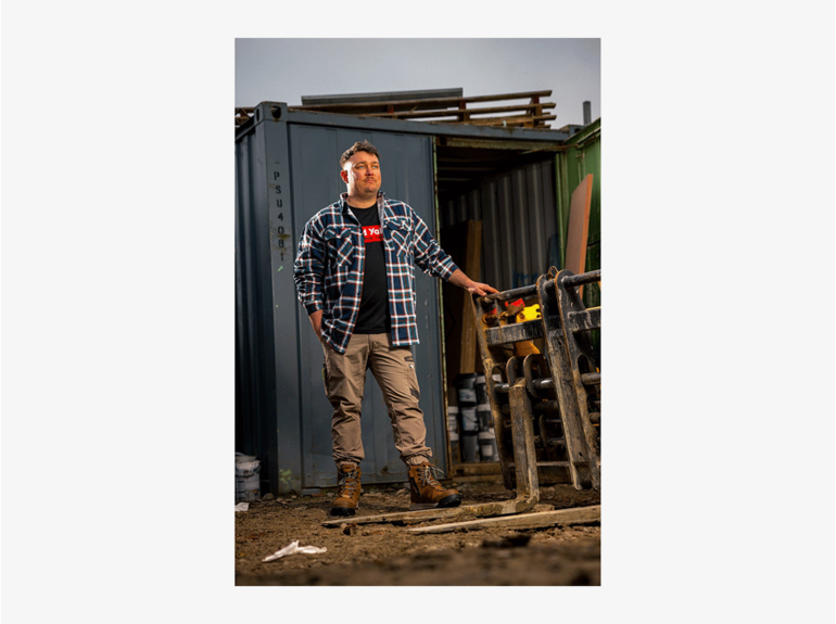 Hard Yakka Hard Yakka Core LS Check Flannel Shirt Navy