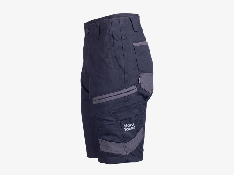 Hard Yakka Hard Yakka Raptor Womens Active Mid-Short Black