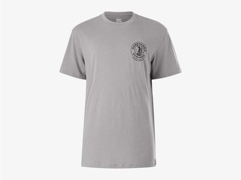 Hard Yakka Hard Yakka Short Sleeve Heritage Icon Tee Grey