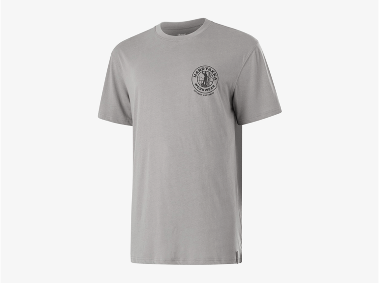 Hard Yakka Hard Yakka Short Sleeve Heritage Icon Tee Grey