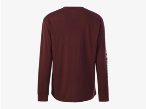 Hard Yakka Hard Yakka Long Sleeve Heritage Icon Tee Burgundy