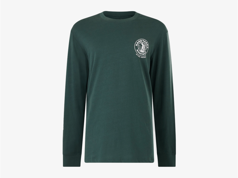 Hard Yakka Hard Yakka Long Sleeve Heritage Icon Tee Gardeners Green